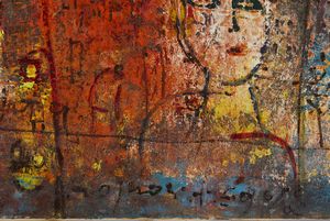 ROGNONI FRANCO (1913 - 1999) : CITTA' DI NOTTE  - Asta Asta 504 | ARTE MODERNA E CONTEMPORANEA Online - Associazione Nazionale - Case d'Asta italiane