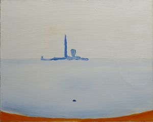 GUIDI VIRGILIO (1891 - 1984) : S.GIORGIO (SECONDA META' ANNI '70)  - Asta Asta 504 | ARTE MODERNA E CONTEMPORANEA Online - Associazione Nazionale - Case d'Asta italiane