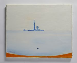 GUIDI VIRGILIO (1891 - 1984) : S.GIORGIO (SECONDA META' ANNI '70)  - Asta Asta 504 | ARTE MODERNA E CONTEMPORANEA Online - Associazione Nazionale - Case d'Asta italiane