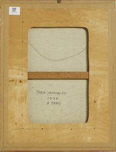 YOUNGSU PAEK (n. 1922) : A PARIS!  - Asta Asta 504 | ARTE MODERNA E CONTEMPORANEA Online - Associazione Nazionale - Case d'Asta italiane