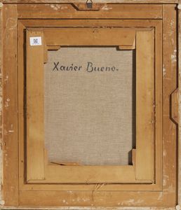 BUENO XAVIER (1915 - 1979) : FANCIULLA CON SCIALLE  - Asta Asta 504 | ARTE MODERNA E CONTEMPORANEA Online - Associazione Nazionale - Case d'Asta italiane