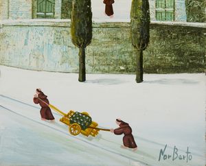 PROIETTI NORBERTO (1927 - 2009) : LO SCRIGNO  - Asta Asta 504 | ARTE MODERNA E CONTEMPORANEA Online - Associazione Nazionale - Case d'Asta italiane