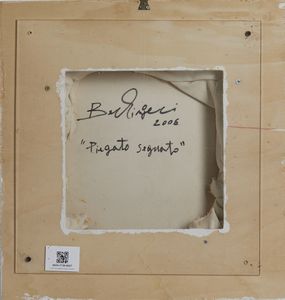 BERLINGERI CESARE (n. 1948) : PIEGATO SEGNATO  - Asta Asta 504 | ARTE MODERNA E CONTEMPORANEA Online - Associazione Nazionale - Case d'Asta italiane