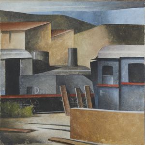 SCUFFI MARCELLO (1948 - 2021) : VECCHI TRENI, 2001  - Asta Asta 504 | ARTE MODERNA E CONTEMPORANEA Online - Associazione Nazionale - Case d'Asta italiane