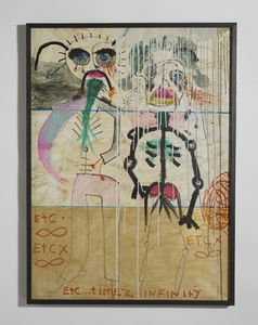 KOSTABI PAUL (n. 1962) : BARRET AND ANDREW WAITING FOR CORY  - Asta Asta 504 | ARTE MODERNA E CONTEMPORANEA Online - Associazione Nazionale - Case d'Asta italiane