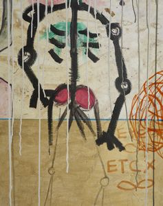 KOSTABI PAUL (n. 1962) : BARRET AND ANDREW WAITING FOR CORY  - Asta Asta 504 | ARTE MODERNA E CONTEMPORANEA Online - Associazione Nazionale - Case d'Asta italiane
