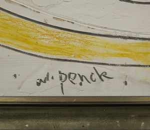 PENCK A.R. (n. 1939) : SENZA TITOLO  - Asta Asta 504 | ARTE MODERNA E CONTEMPORANEA Online - Associazione Nazionale - Case d'Asta italiane