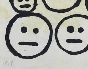 BAECHLER DONALD (1956 - 2022) : SENZA TITOLO  - Asta Asta 504 | ARTE MODERNA E CONTEMPORANEA Online - Associazione Nazionale - Case d'Asta italiane