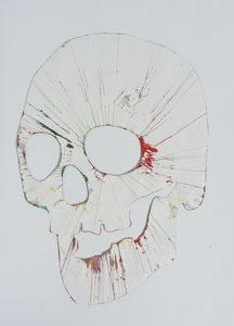 HIRST DAMIEN (n. 1965) : SKULL SPIN PAINTING  - Asta Asta 504 | ARTE MODERNA E CONTEMPORANEA Online - Associazione Nazionale - Case d'Asta italiane