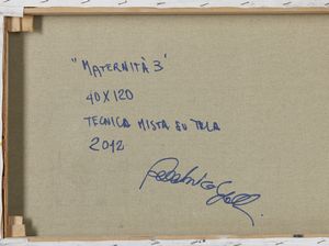 GALLORI BEATRICE (n. 1978) : MATERNITA' 3  - Asta Asta 504 | ARTE MODERNA E CONTEMPORANEA Online - Associazione Nazionale - Case d'Asta italiane