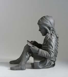 BENEDETTO SIMONE (n. 1985) : ALONE GIRL  - Asta Asta 504 | ARTE MODERNA E CONTEMPORANEA Online - Associazione Nazionale - Case d'Asta italiane