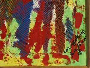 LOPES BERTINA (1924 - 2012) : LA REALTÀ INIZIA, DOVE FINISCE LA NOSTRA ILUSIONE  - Asta Asta 504 | ARTE MODERNA E CONTEMPORANEA Online - Associazione Nazionale - Case d'Asta italiane