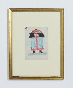 PASCALI PINO (1935 - 1968) : DONNA IN PELLICCIA  - Asta Asta 504 | ARTE MODERNA E CONTEMPORANEA Online - Associazione Nazionale - Case d'Asta italiane