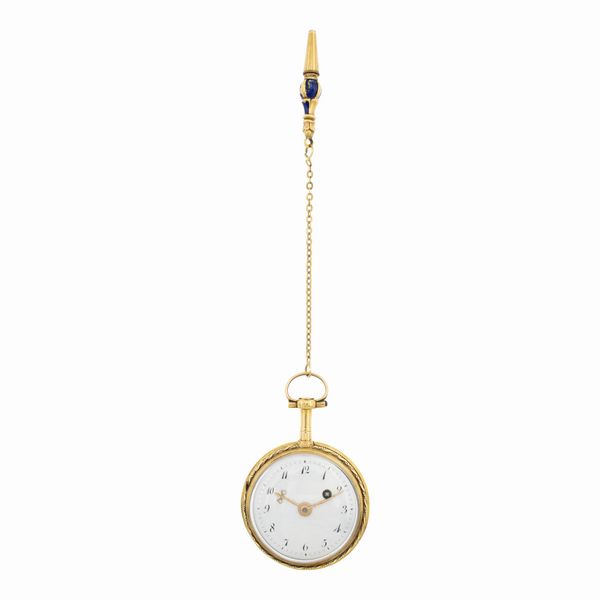 Orologio da tasca a monachina  - Asta Gioielli Orologi Bijoux Vintage Web Only - Associazione Nazionale - Case d'Asta italiane