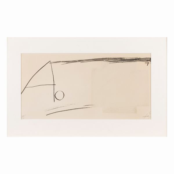 Antoni Tapies  - Asta Arte Moderna e Contemporanea - Associazione Nazionale - Case d'Asta italiane