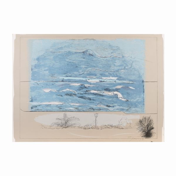 Piero Guccione  - Asta Arte Moderna e Contemporanea - Associazione Nazionale - Case d'Asta italiane