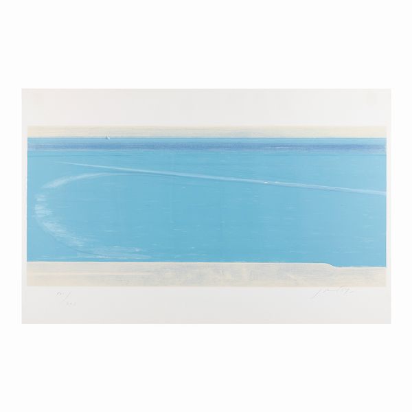 Piero Guccione  - Asta Arte Moderna e Contemporanea - Associazione Nazionale - Case d'Asta italiane