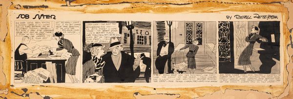 Russell Patterson : Sob Sister  - Asta Maestri del Fumetto: Collezione Oliva - Associazione Nazionale - Case d'Asta italiane