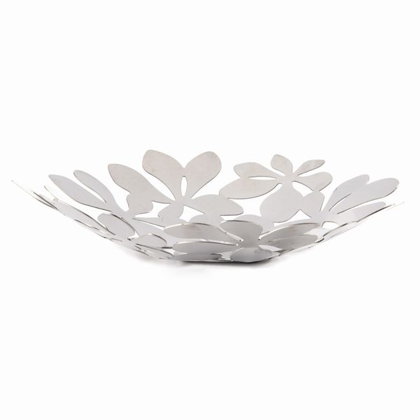 Centrotavola in acciaio inox  - Asta LA CASA DELL'ARCHITETTO Asta di Design - Associazione Nazionale - Case d'Asta italiane
