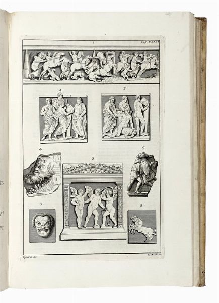 Francesco Maffei : Museum Veronense hoc est Antiquarum inscriptionum atque anaglyphorum collectio cui Taurinensis adiungitur et Vindobonensis...  - Asta Libri, autografi e manoscritti - Associazione Nazionale - Case d'Asta italiane