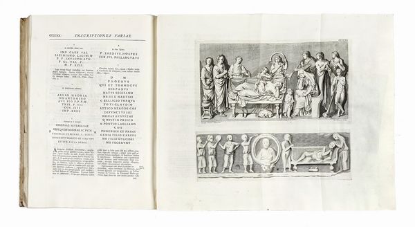 Francesco Maffei : Museum Veronense hoc est Antiquarum inscriptionum atque anaglyphorum collectio cui Taurinensis adiungitur et Vindobonensis...  - Asta Libri, autografi e manoscritti - Associazione Nazionale - Case d'Asta italiane
