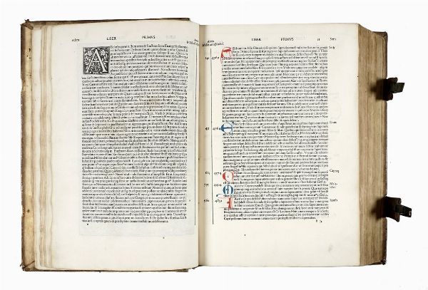 GIACOMO FILIPPO FORESTI : Novissime historiarum omnium repercussiones [...] que Supplementum supplementi Cronicarum nuncupantur...  - Asta Libri, autografi e manoscritti - Associazione Nazionale - Case d'Asta italiane