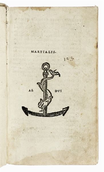 MARCUS VALERIO MARTIALIS : Epigramma.  - Asta Libri, autografi e manoscritti - Associazione Nazionale - Case d'Asta italiane