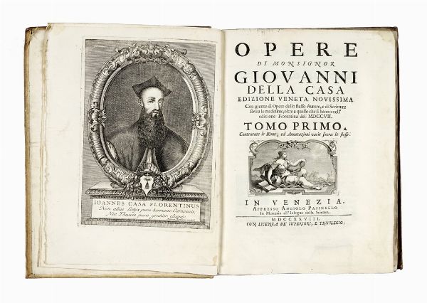 Giovanni Della Casa : Opere.  - Asta Libri, autografi e manoscritti - Associazione Nazionale - Case d'Asta italiane
