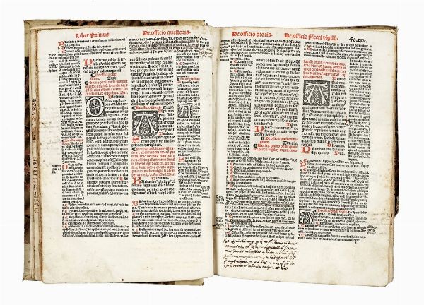 JUSTINIANUS : Digestum vetus quinquaginta librorum pandectarum primus Tomus. xxiiii libros continens...  - Asta Libri, autografi e manoscritti - Associazione Nazionale - Case d'Asta italiane