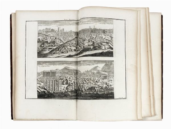 BERNARD (DE) MONTFAUCON : L'antiquité expliquée et représentée en figures [...] Par dom Bernard De Montfaucon [...] Tome premier (-cinquieme).  - Asta Libri, autografi e manoscritti - Associazione Nazionale - Case d'Asta italiane