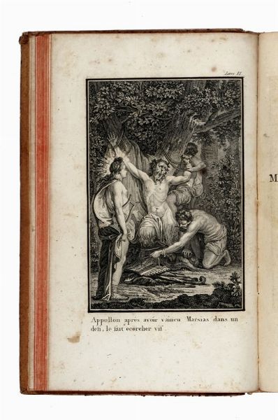 NASO PUBLIUS OVIDIUS : Les metamorphoses d'Ovide, traduites par J. G. Dubois-Fontanelle [...] Tome premier [-quatrieme].  - Asta Libri, autografi e manoscritti - Associazione Nazionale - Case d'Asta italiane