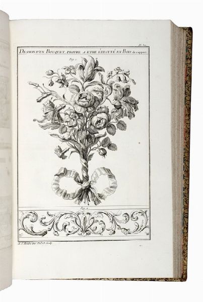 ANDRÉ JACOB ROUBO : L'art du menuisier...  - Asta Libri, autografi e manoscritti - Associazione Nazionale - Case d'Asta italiane