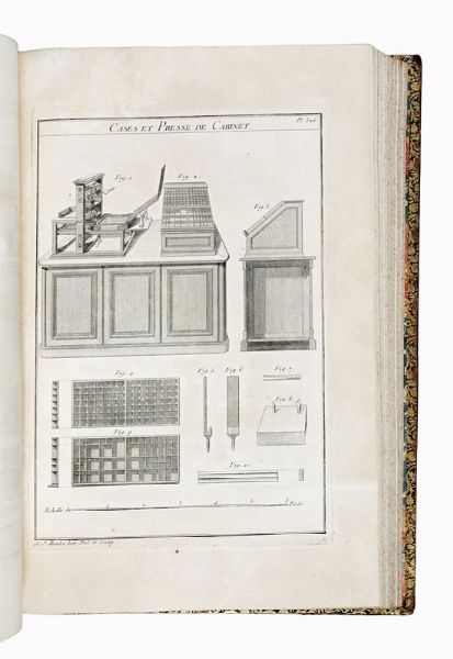 ANDRÉ JACOB ROUBO : L'art du menuisier...  - Asta Libri, autografi e manoscritti - Associazione Nazionale - Case d'Asta italiane