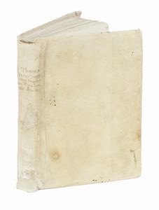 TOMMASO D'AQUINO (SANTO) : [Cathena aurea] Secunda pars.  - Asta Libri, autografi e manoscritti - Associazione Nazionale - Case d'Asta italiane