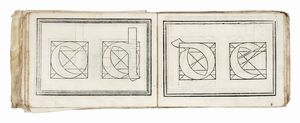 VESPASIANO AMPHIAREO : [Opera [...] nella quale si insegna a scrivere varie sorti di lettere...].  - Asta Libri, autografi e manoscritti - Associazione Nazionale - Case d'Asta italiane