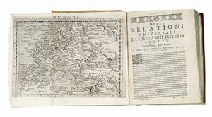 GIOVANNI BOTERO : Le relationi universali [...] divise in sette parti...  - Asta Libri, autografi e manoscritti - Associazione Nazionale - Case d'Asta italiane