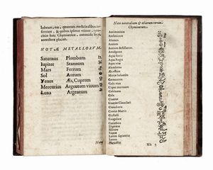 JEAN BÉGUIN : Tyrocinium Chymicum...  - Asta Libri, autografi e manoscritti - Associazione Nazionale - Case d'Asta italiane