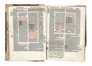 JUSTINIANUS : Digestum vetus quinquaginta librorum pandectarum primus Tomus. xxiiii libros continens...  - Asta Libri, autografi e manoscritti - Associazione Nazionale - Case d'Asta italiane