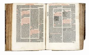 JUSTINIANUS : Digestum vetus quinquaginta librorum pandectarum primus Tomus. xxiiii libros continens...  - Asta Libri, autografi e manoscritti - Associazione Nazionale - Case d'Asta italiane
