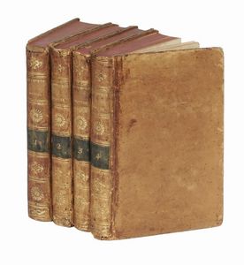 NASO PUBLIUS OVIDIUS : Les metamorphoses d'Ovide, traduites par J. G. Dubois-Fontanelle [...] Tome premier [-quatrieme].  - Asta Libri, autografi e manoscritti - Associazione Nazionale - Case d'Asta italiane