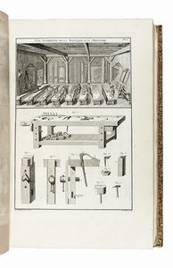 ANDRÉ JACOB ROUBO : L'art du menuisier...  - Asta Libri, autografi e manoscritti - Associazione Nazionale - Case d'Asta italiane