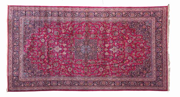 Tappeto Keshan, Persia inizio XX secolo  - Asta Tappeti antichi dalla collezione di Manlio e Raoul Cabib - Associazione Nazionale - Case d'Asta italiane