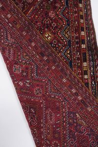 Tappeto Quash quai, sud Persia, prima metà XX secolo  - Asta Tappeti antichi dalla collezione di Manlio e Raoul Cabib - Associazione Nazionale - Case d'Asta italiane