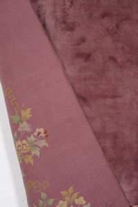 Tappeto Cina prima metà XX secolo  - Asta Tappeti antichi dalla collezione di Manlio e Raoul Cabib - Associazione Nazionale - Case d'Asta italiane