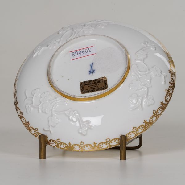 Tazza con piatto <BR>Meissen, 1740 circa<BR>  - Asta Maioliche e Porcellane - Associazione Nazionale - Case d'Asta italiane