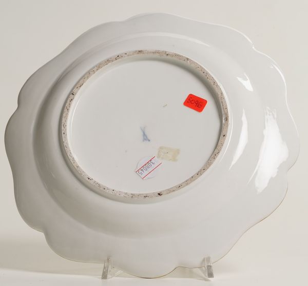 Raro piattoMeissen, verso il 1740<BR>  - Asta Maioliche e Porcellane - Associazione Nazionale - Case d'Asta italiane