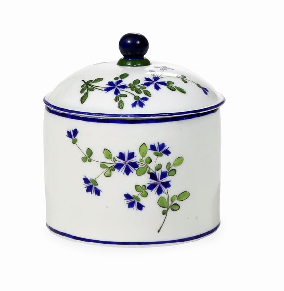 Zuccheriera<BR>Torino, Manifattura di Vinovo, periodi Gioanetti (1780-1815), 1790-1800<BR>  - Asta Maioliche e Porcellane - Associazione Nazionale - Case d'Asta italiane