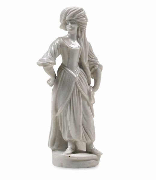 Figurina<BR>Napoli, Real Fabbrica Ferdinandea, 1790-1795 circa  - Asta Maioliche e Porcellane - Associazione Nazionale - Case d'Asta italiane