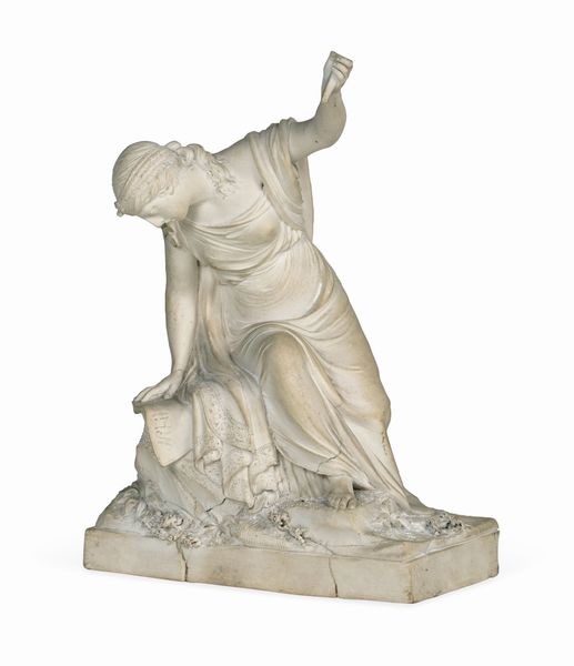 Figurina di Lucrezia<BR>Napoli, Real Fabbrica Ferdinandea, 1790 circa<BR>  - Asta Maioliche e Porcellane - Associazione Nazionale - Case d'Asta italiane