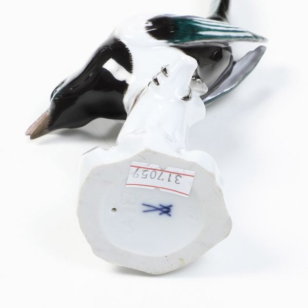 Sei figure di gazze <BR>Meissen, met� del XX secolo<BR>  - Asta Maioliche e Porcellane - Associazione Nazionale - Case d'Asta italiane